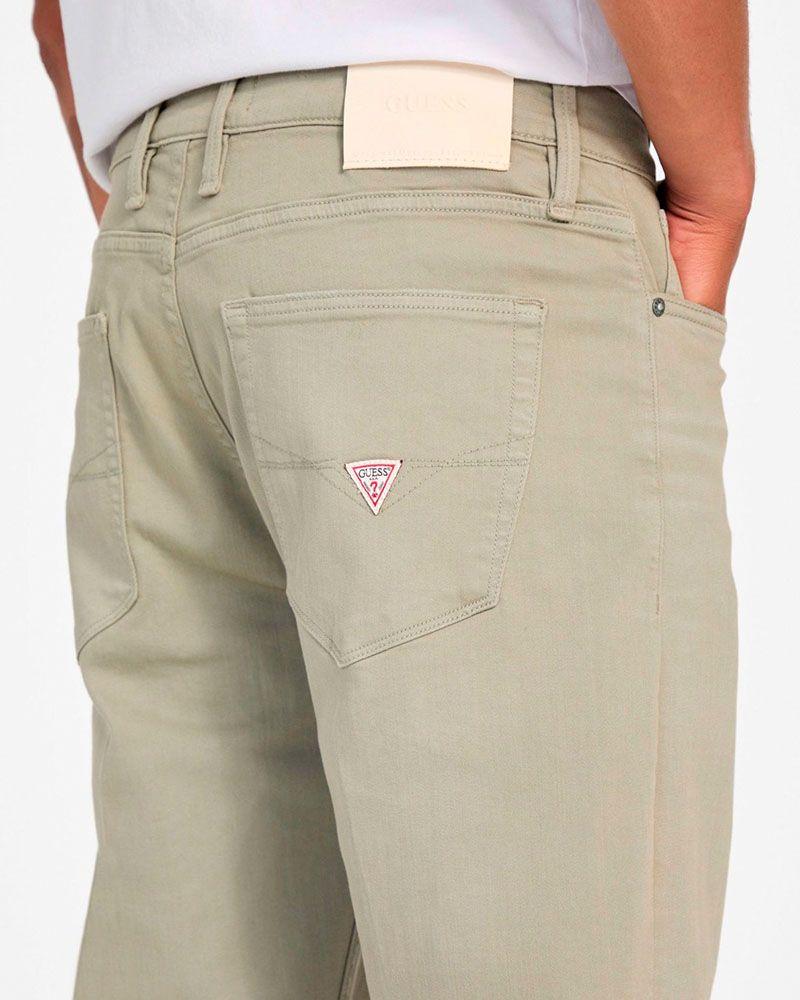 Pantalon Guess Hombre Angels Verde-3