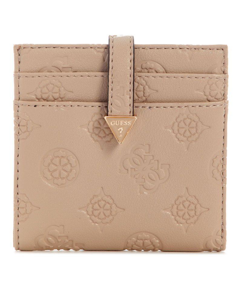 Billetera Phoebe Slg Tab Card Case Café-0