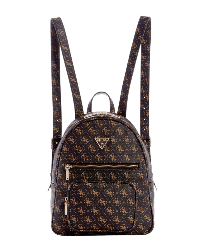 Mochila Guess Mujer Eco Elements Backpack Café.-0