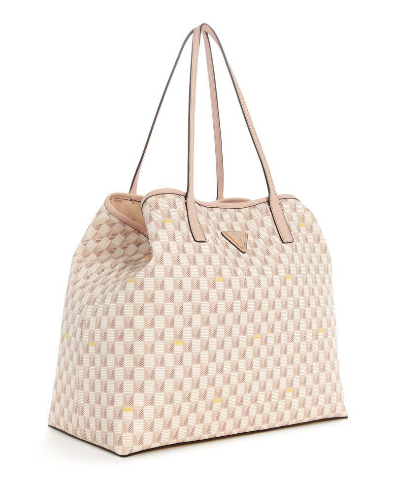 Cartera Guess Mujer G Wave Large 2 In 1 Tote Beige-1