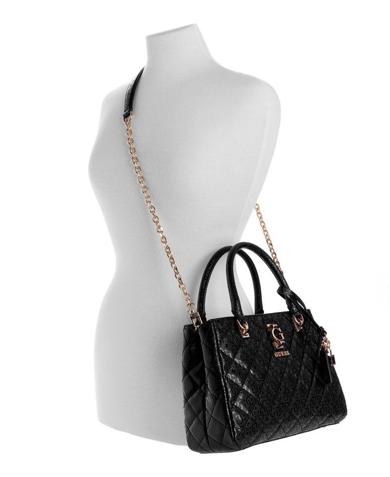 Cartera Bessey Luxury Satchel Negro-4