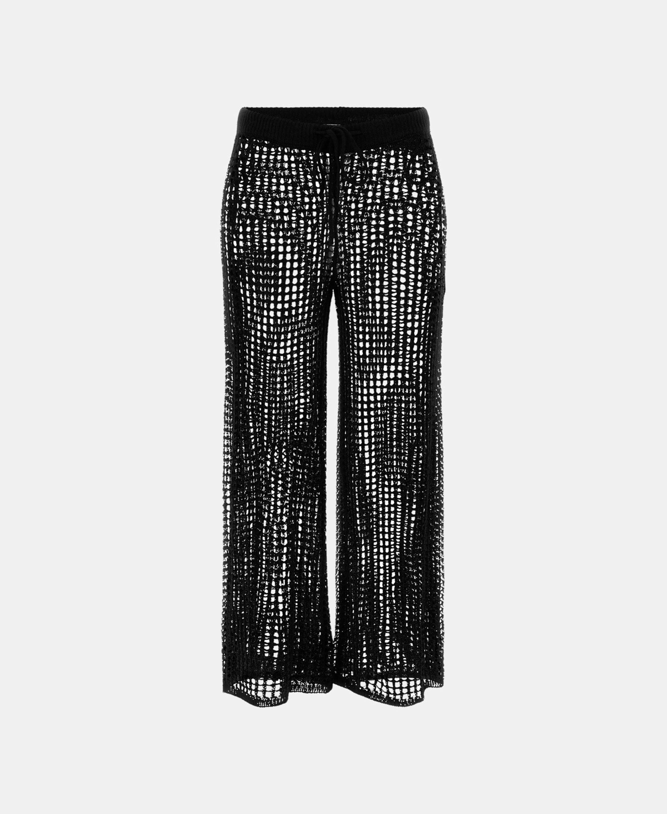 Pantalon Crochet Pant Negro-5