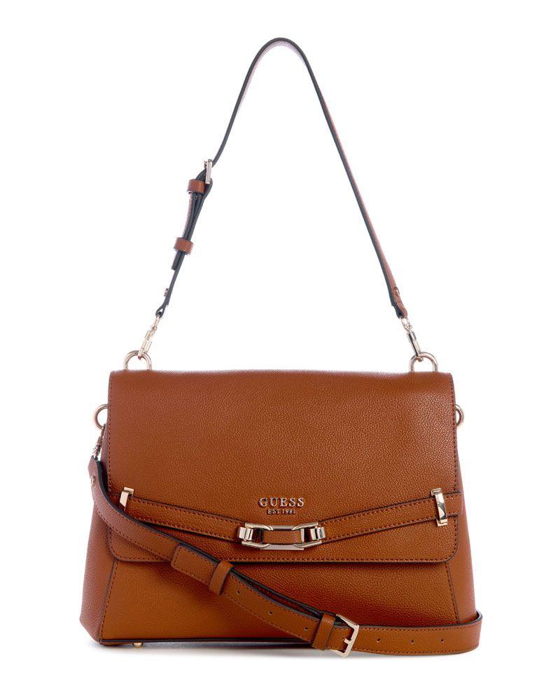 Cartera Silvye Flap Shoulder Bag Marrón-0