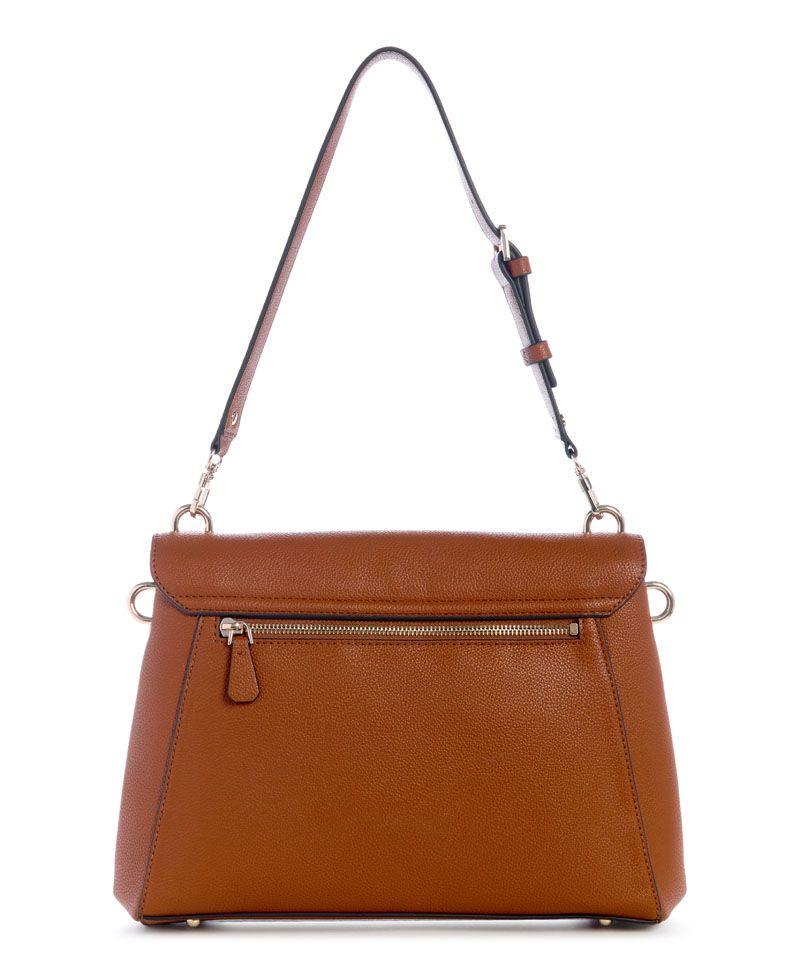 Cartera Silvye Flap Shoulder Bag Marrón-2
