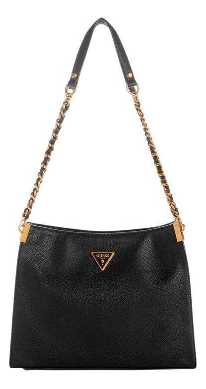 Cartera Guess Mujer Maranta Small Shoulder Satchel Negro-0
