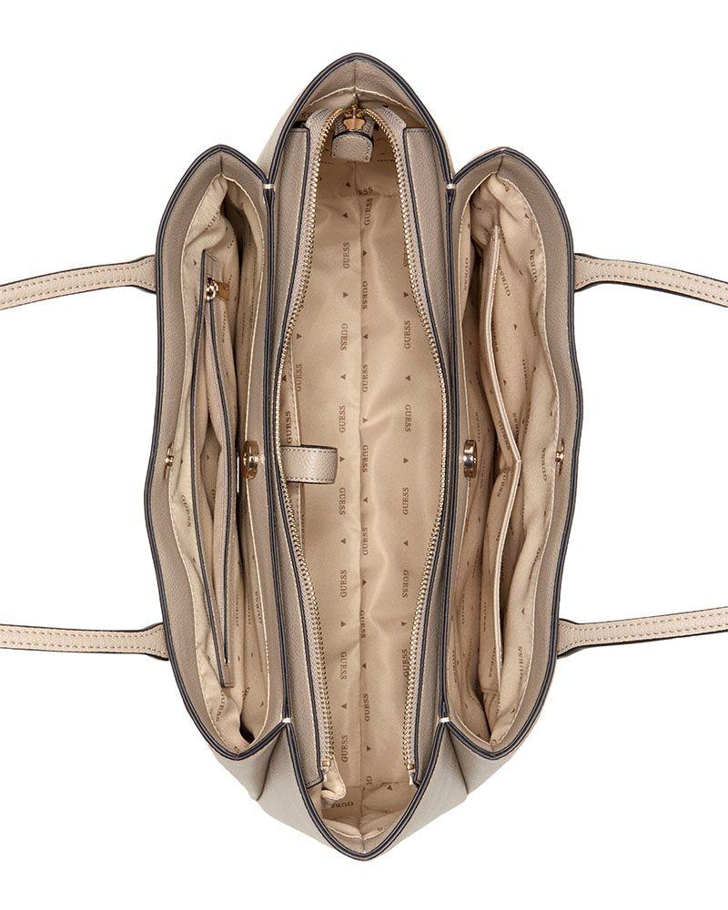 Cartera Guess Mujer Isola Multi Comp Tote Gris-2