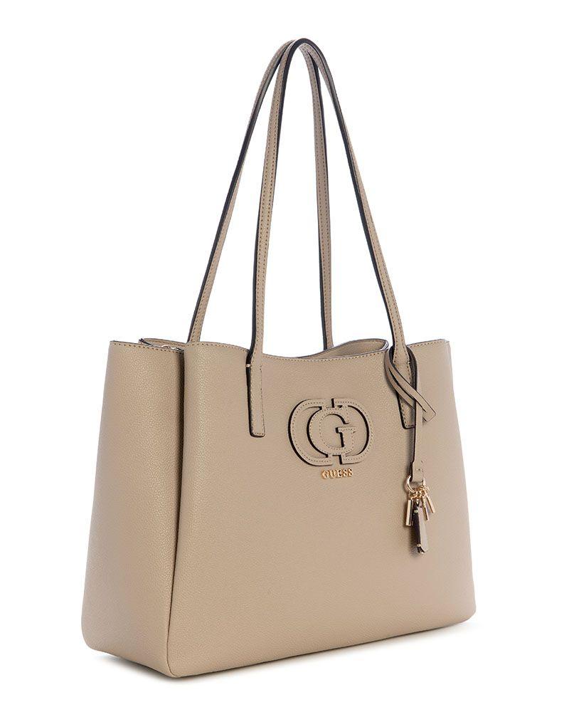 Cartera Guess Mujer Isola Multi Comp Tote Gris-3