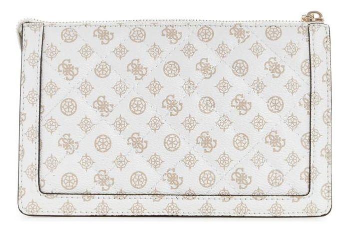 Cartera Guess Mujer Abey Multi Cmprtmnt Shldr Bag Blanco.-2