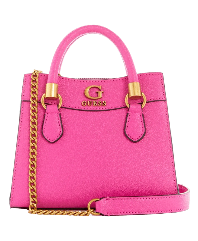 Mini Cartera Guess Mujer Nell Mini Satchel Rosa-0