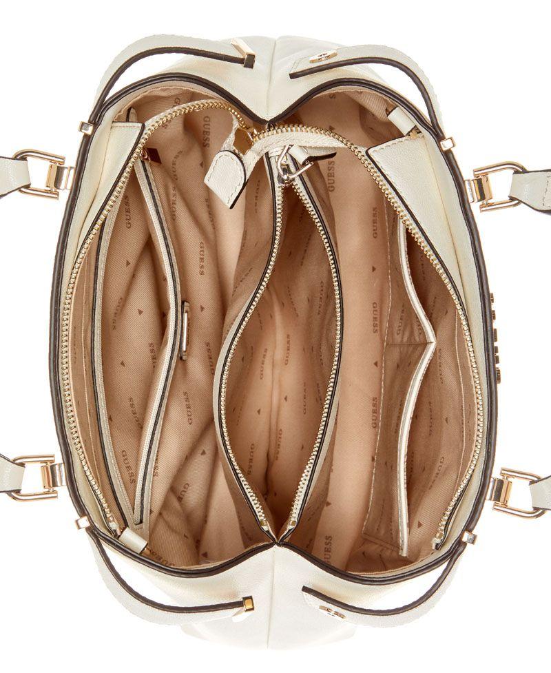 Cartera Anadela 3 Comp Satchel Blanco-3