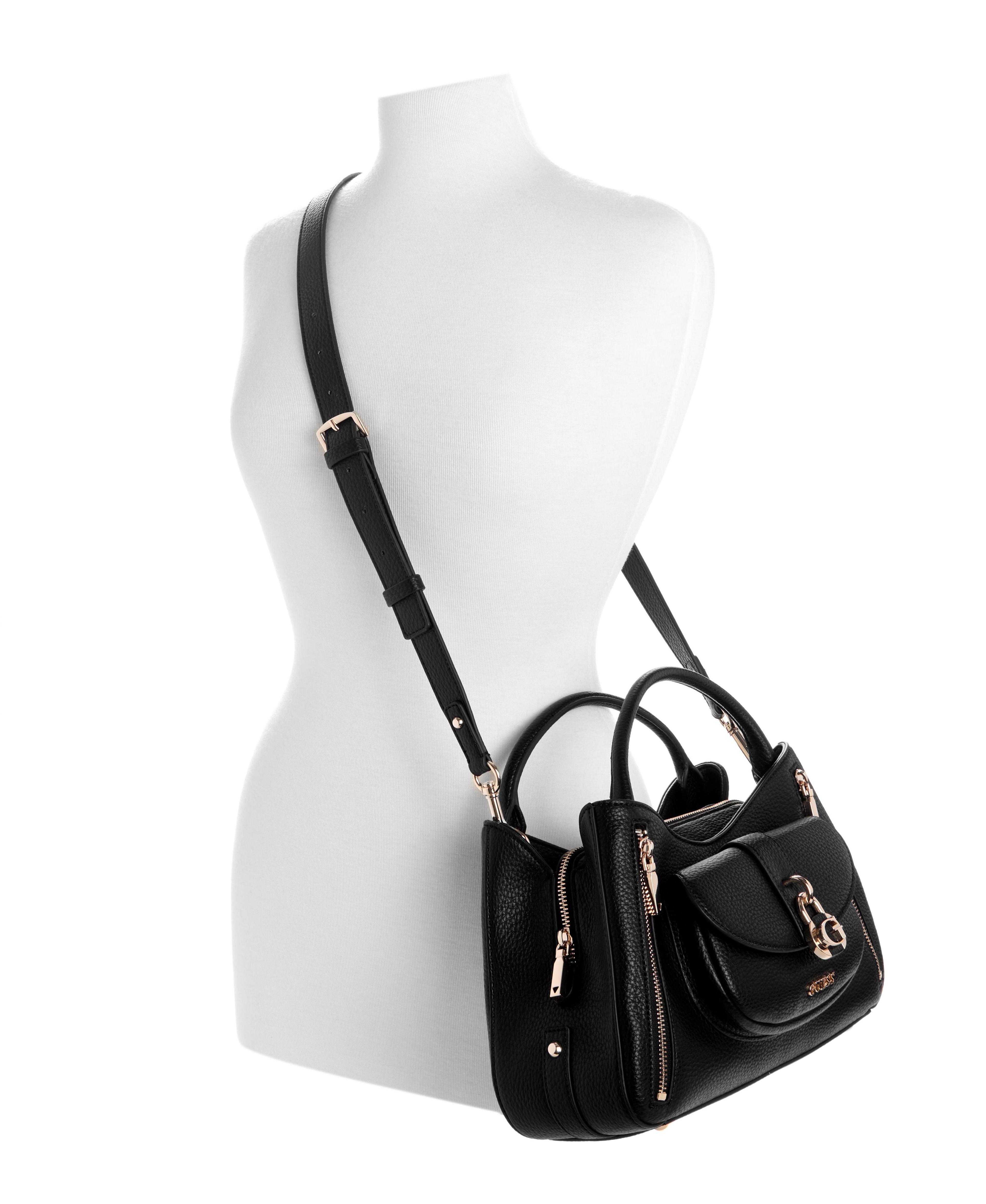 Cartera Jessa Girlfriend Satchel Negro-4