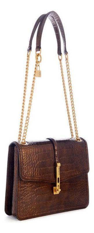 Cartera Guess Mujer James Convertible Xbody Flap Café-1