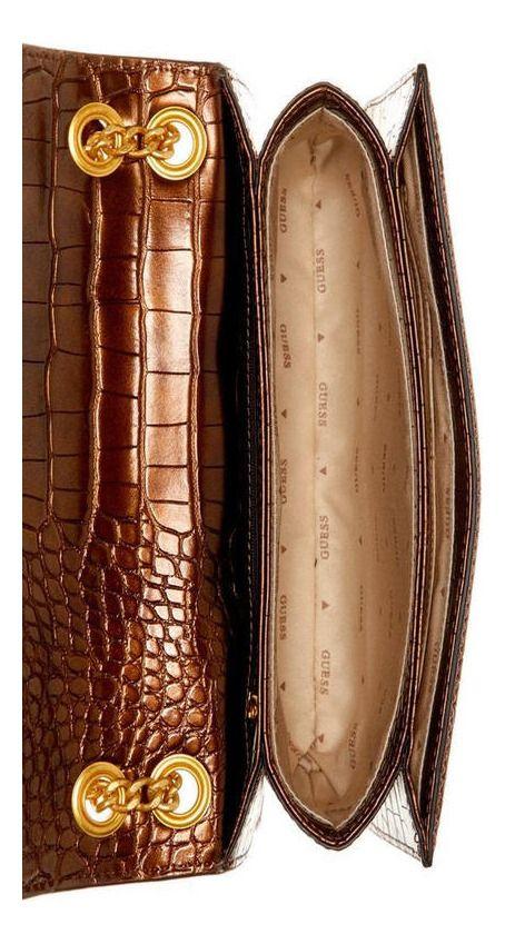 Cartera Guess Mujer James Convertible Xbody Flap Café-3