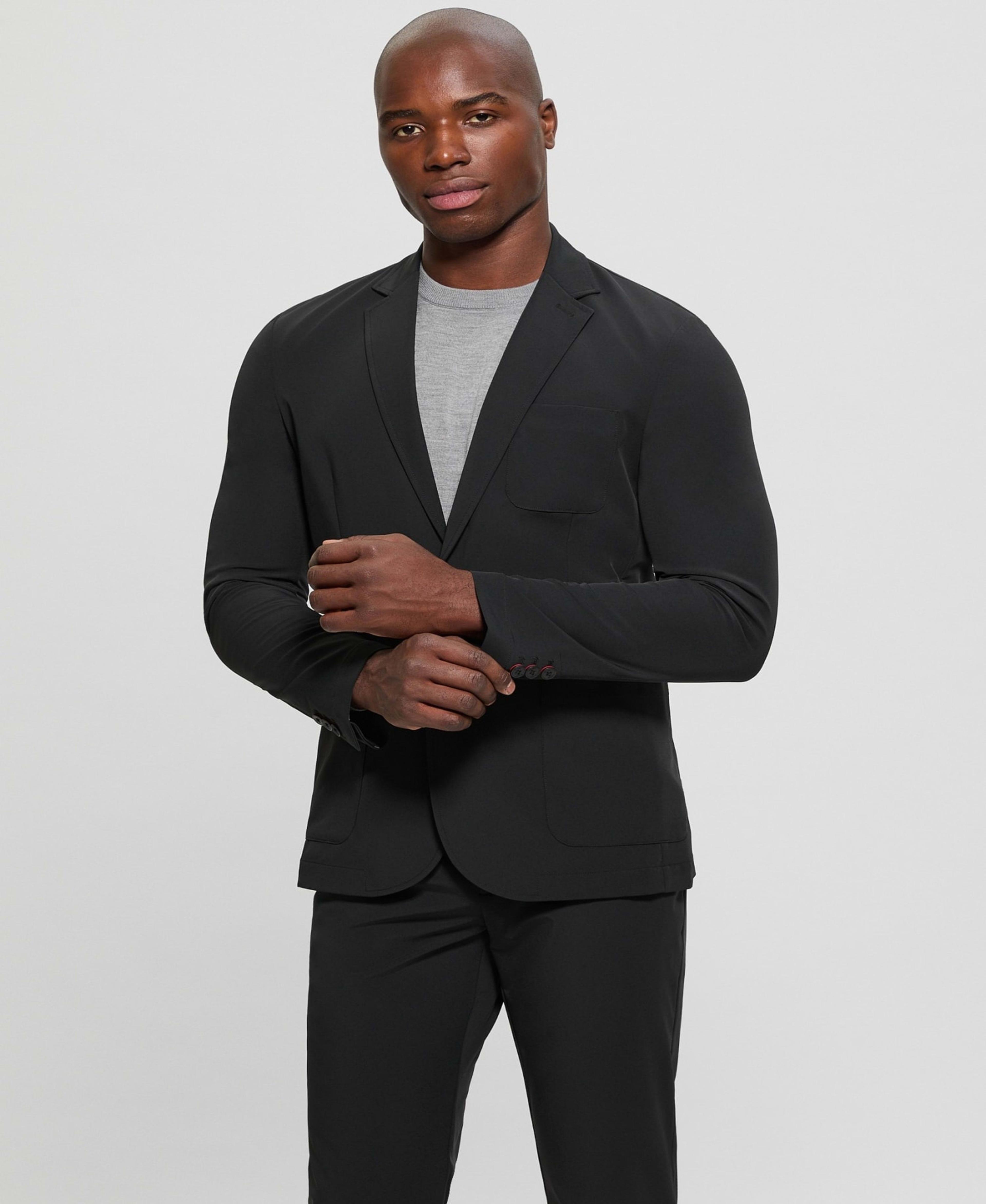 Chaqueta Guess Hombre Tyron Blazer Negro-2