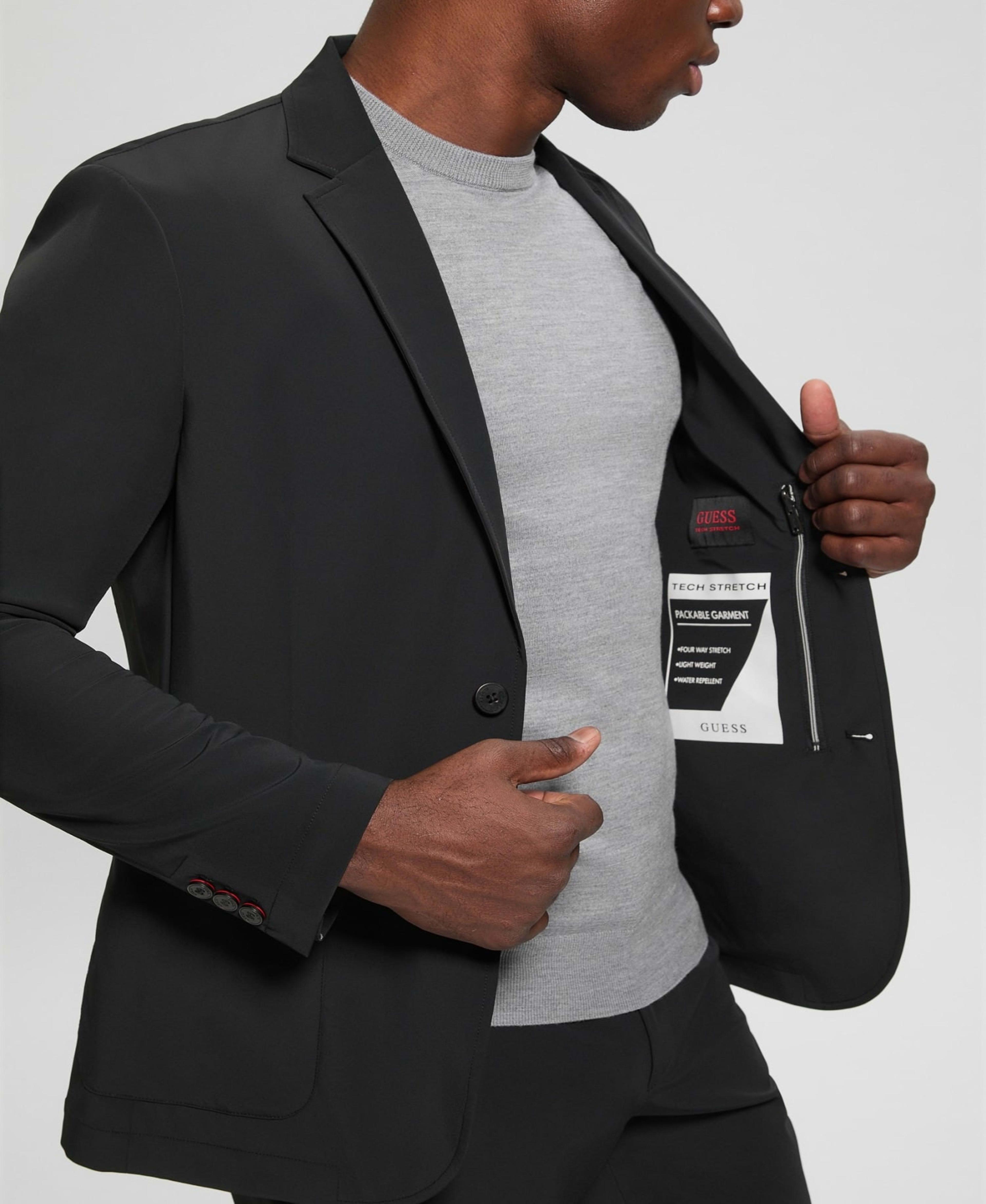 Chaqueta Guess Hombre Tyron Blazer Negro-3