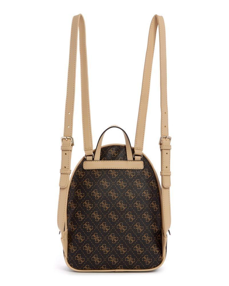Mochila Guess Mujer Manhattan Backpack Café-2