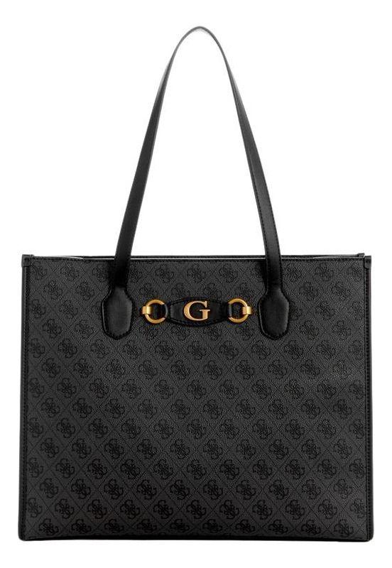 Cartera Guess Mujer Izzy Girlfriend Tote Carbon-0
