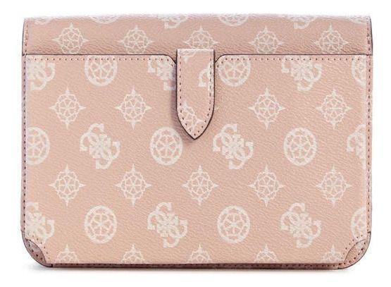 Cartera Guess Mujer Noelle Xbody Flap Organizer Rosado.-2