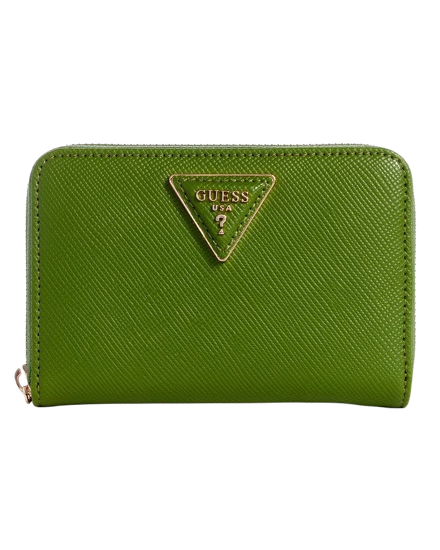 Billetera Guess Mujer Brynlee Slg Medium Zip Around Verde-0