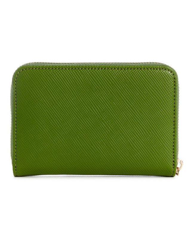 Billetera Guess Mujer Brynlee Slg Medium Zip Around Verde-1