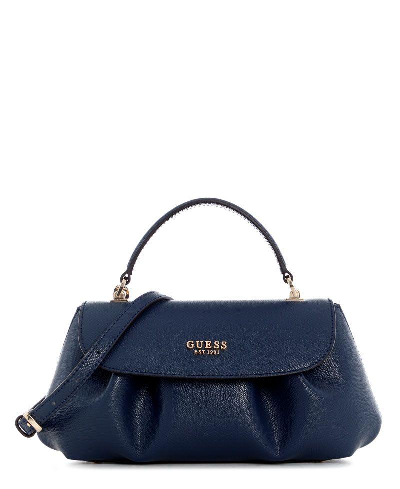 Cartera Amorette Top Handle Flap Azul-0