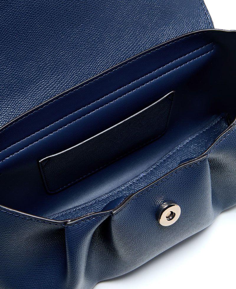 Cartera Amorette Top Handle Flap Azul-3