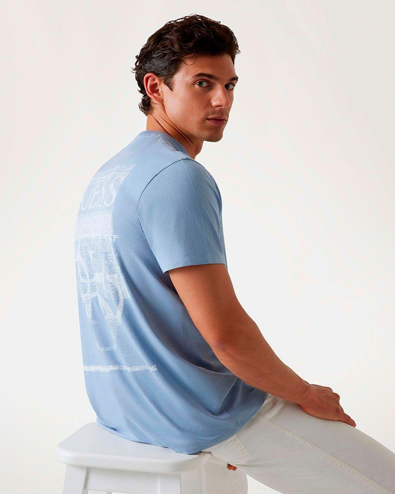 Polera Ss Bsc Painters Tee Azul-4