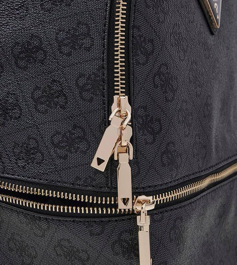 Mochila Follie Small Backpack Gris Oscuro-3