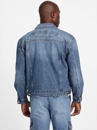 Chaqueta Relaxed Trucker Denim-3