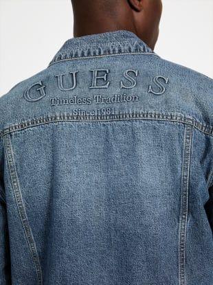 Chaqueta Relaxed Trucker Denim-5