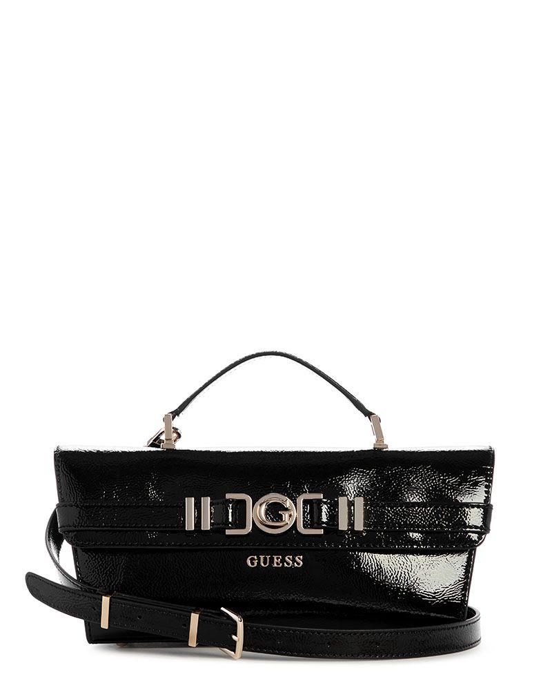 Cartera Guess Mujer Cirene Handle Flap Negro-0