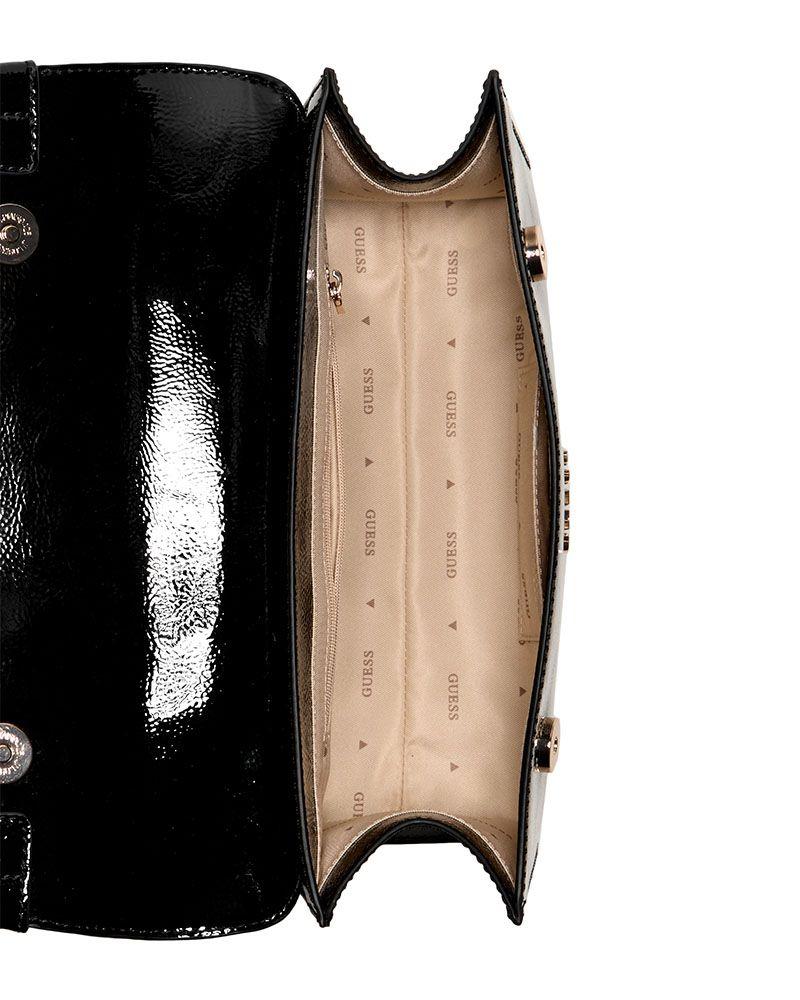 Cartera Guess Mujer Cirene Handle Flap Negro-3