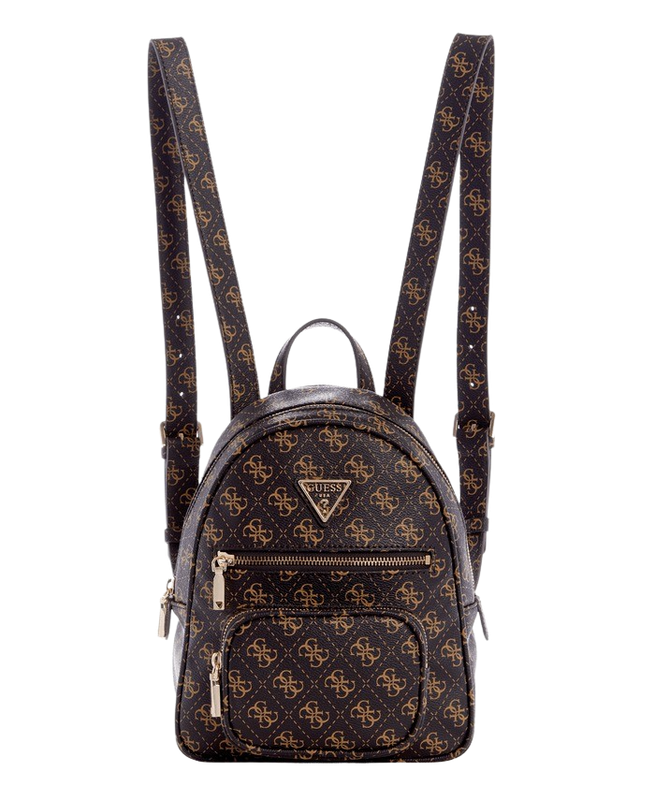 Cartera Guess Mujer Eco Elements Small Backpack Café-0