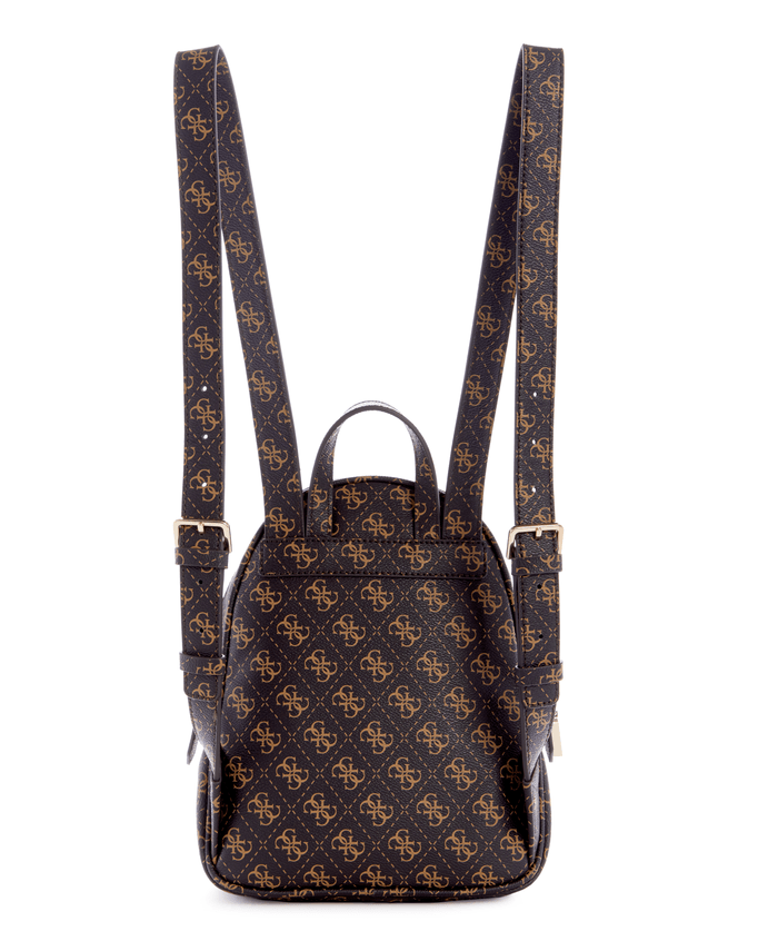 Cartera Guess Mujer Eco Elements Small Backpack Café-2