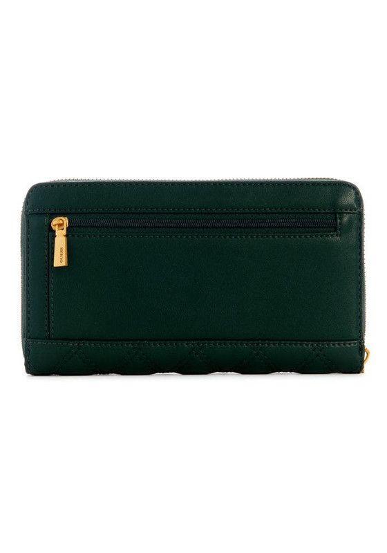 Billetera Guess Mujer Giully Slg Large Zip Around Verde-1