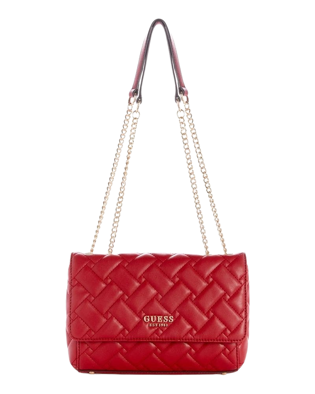 Cartera Guess Mujer Alanna Convertible Xbody Flap Rojo-0