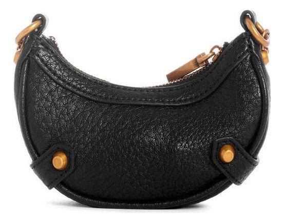 Mini Cartera Guess Mujer Clelia SLG Micro Mini Negro-2