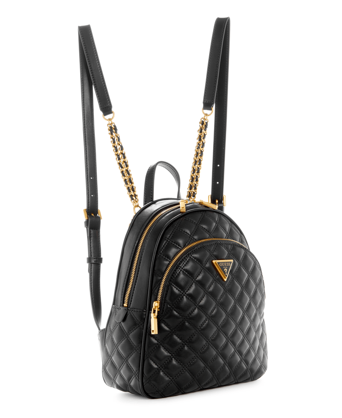 Mochila Guess Mujer Giully Backpack Negro-1
