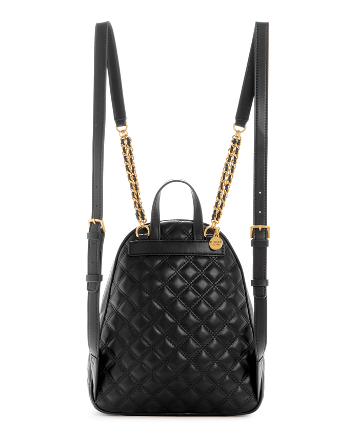 Mochila Guess Mujer Giully Backpack Negro-2