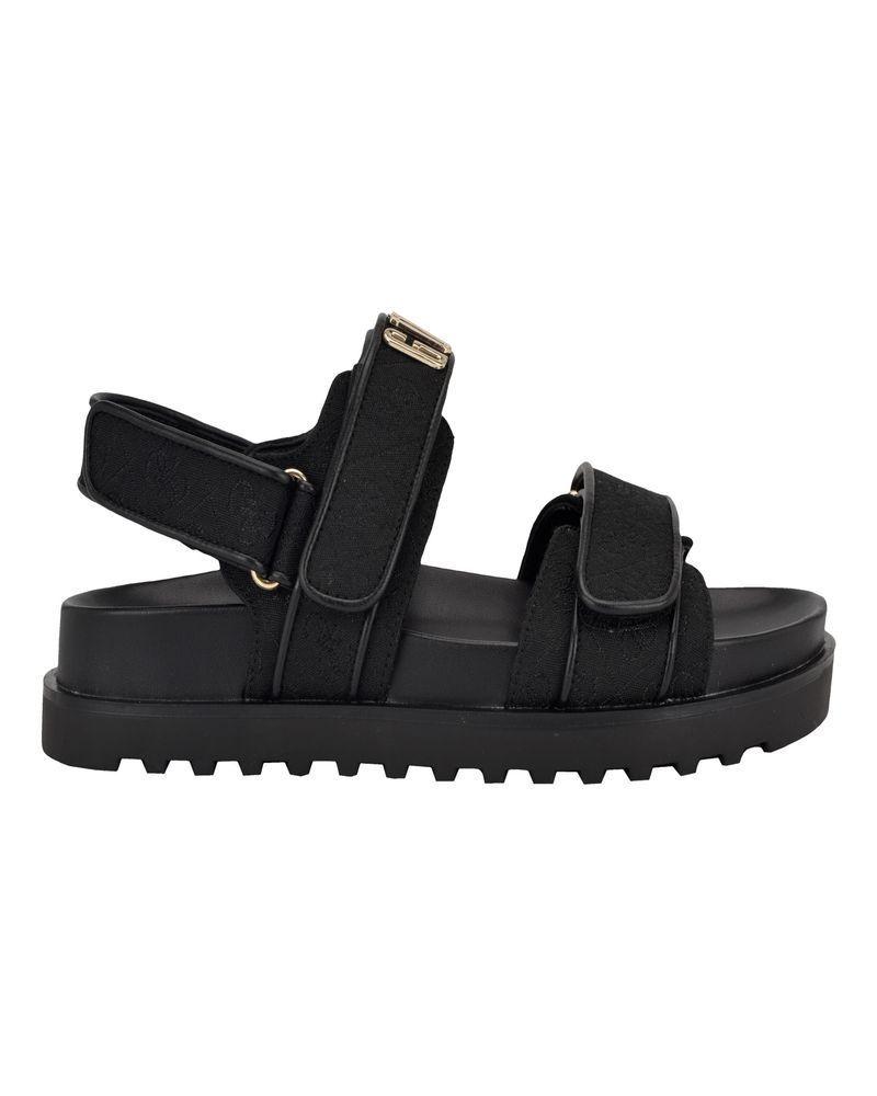 Sandalias Guess Mujer Footwear Gwfadison Negro-2
