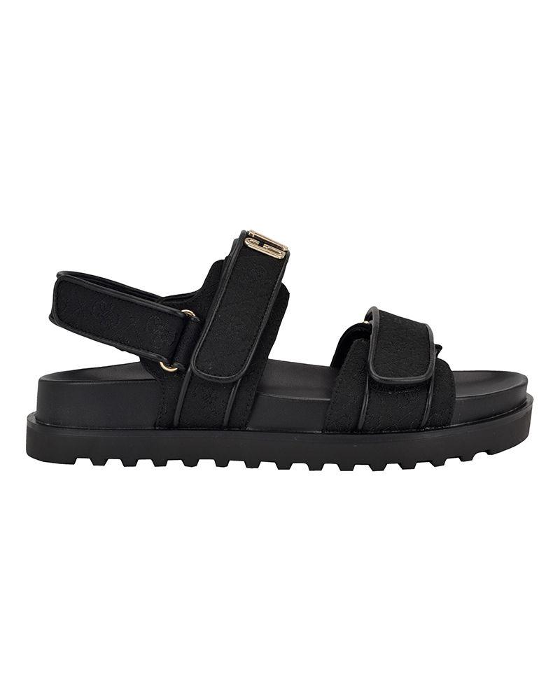 Sandalias Guess Mujer Footwear Gwfadison Negro-3