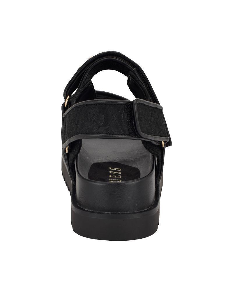 Sandalias Guess Mujer Footwear Gwfadison Negro-6
