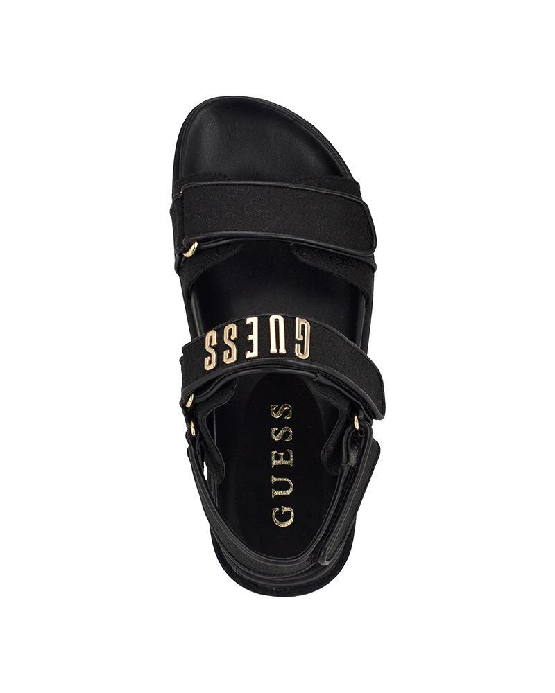 Sandalias Guess Mujer Footwear Gwfadison Negro-7