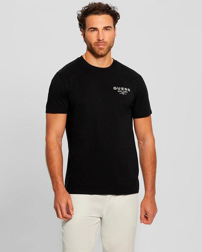 Polera Ss Bsc Classic Guess Logo Tee-0