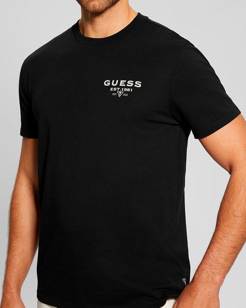 Polera Ss Bsc Classic Guess Logo Tee-2