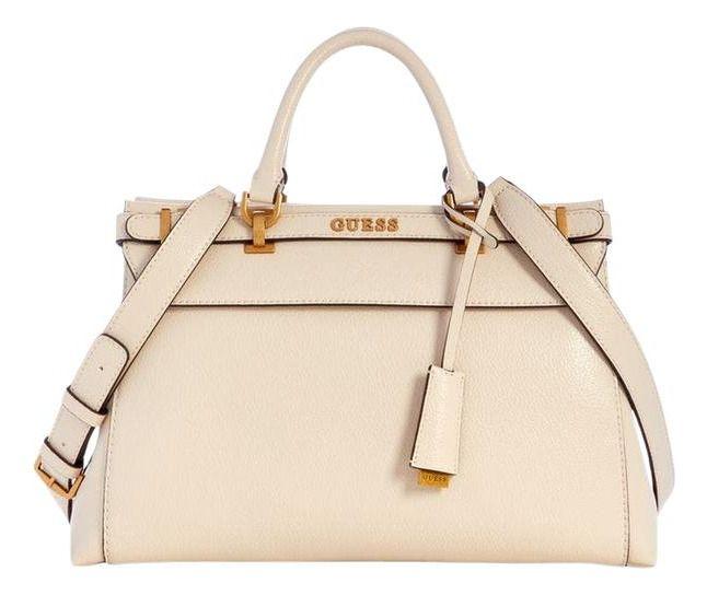 Cartera Guess Mujer Sestri Luxury Satchel Crema-0