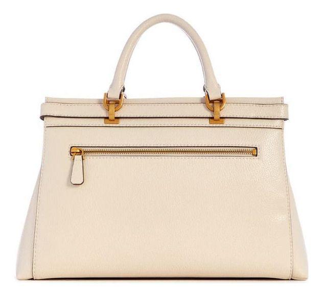 Cartera Guess Mujer Sestri Luxury Satchel Crema-2