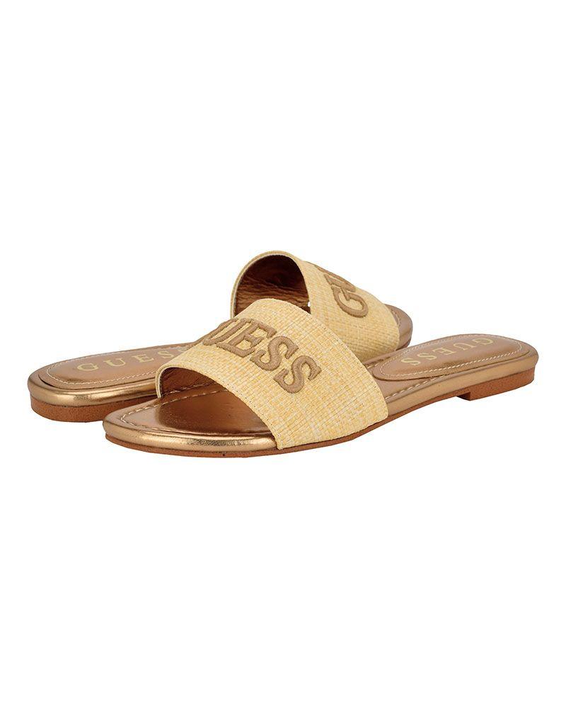 Sandalias Guess Mujer Footwear Gwharino Beige-4