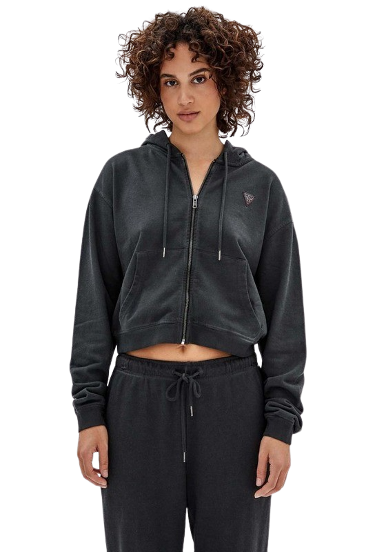Poleron Guess Mujer Activewear Tops Negro-0