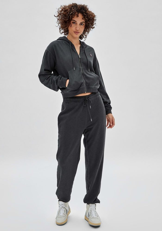 Poleron Guess Mujer Activewear Tops Negro-2